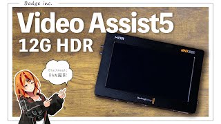 【今更聞けない!?】Blackmagic Video Assist 12GHDRの使い方