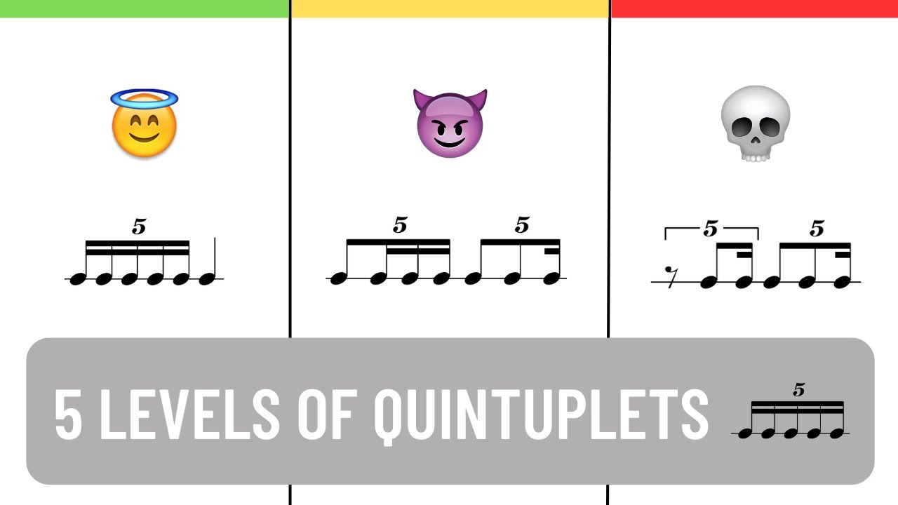 5 Exercises With Quintuplets But Each is More Difficult 🎵💀