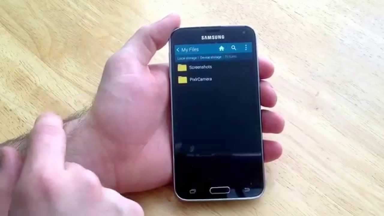 Samsung Galaxy S5 - How to transfer pictures to a SD memory card - YouTube