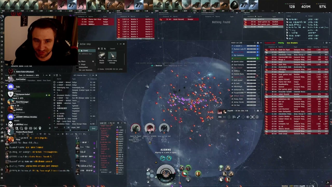 Kiki Fleet brawls with Exeq Navies (and Vargurs of course)