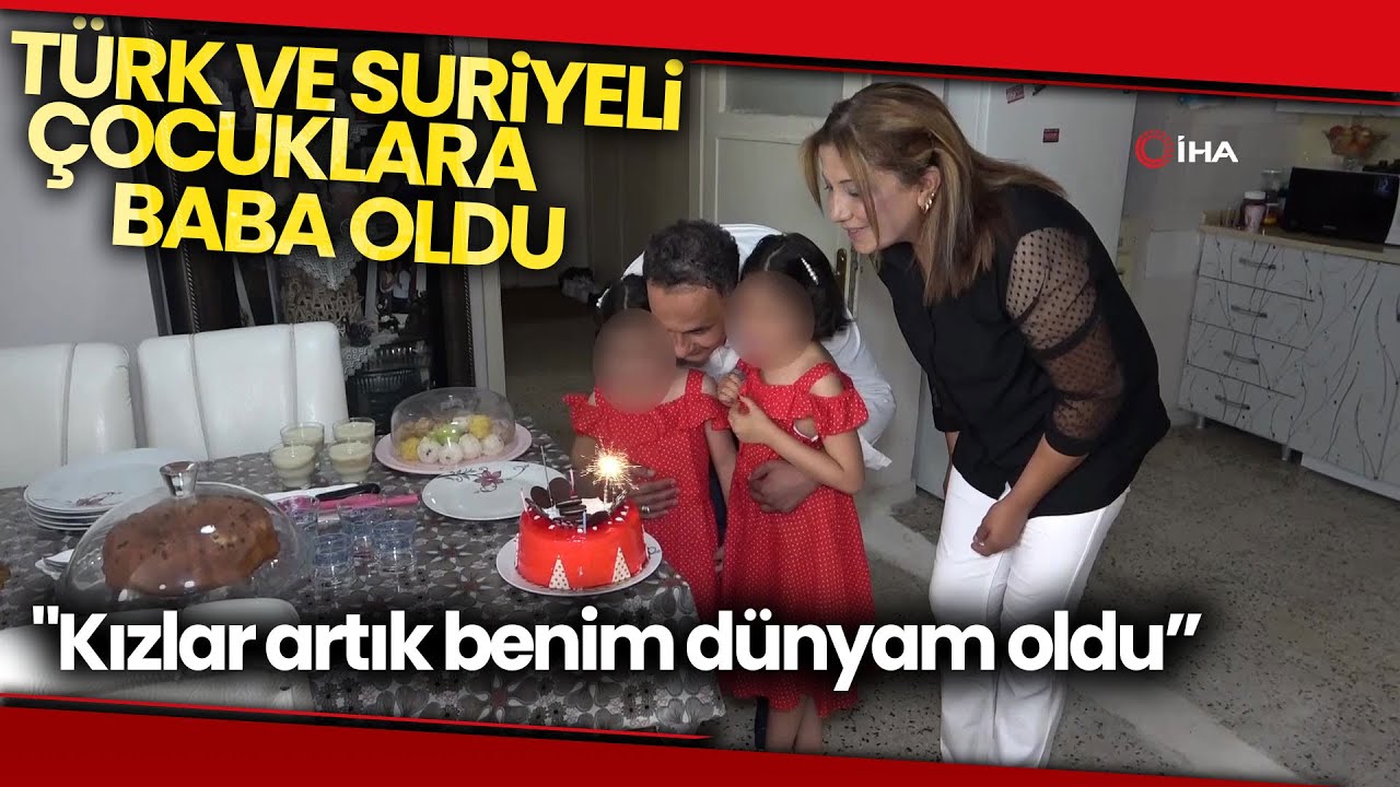 Biri Yurda Bırakıldı, Diğeri Savaşta Annesini Kaybetti...Türk Ve Suriyeli Çocuklara Baba Oldu