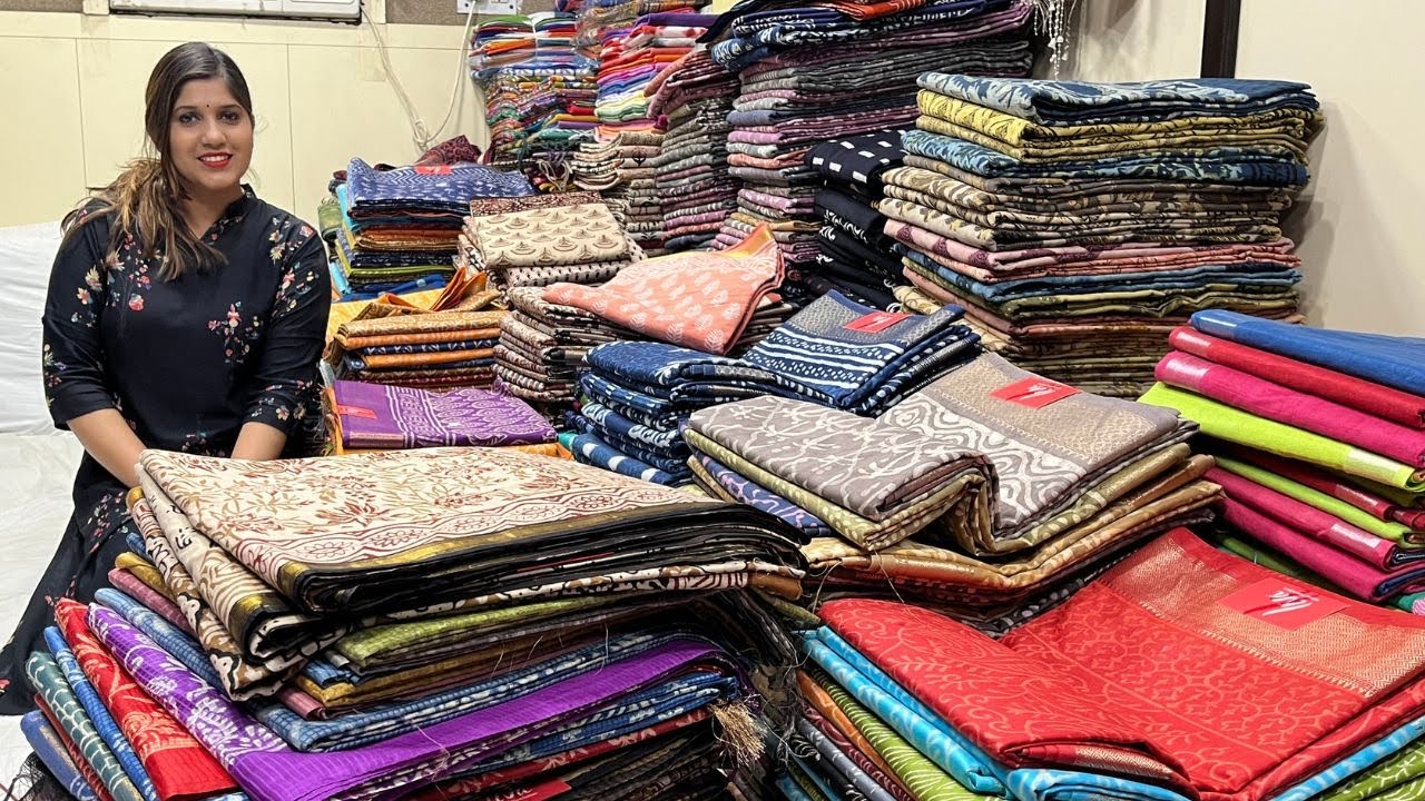 Manufacturer & Wholesaler of Modal Silk/ Linen/ Mulmul/ Batik/ Block Print/ Maheshwari Silk Saree