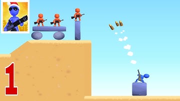 Bazooka Boy - Gameplay Walkthrough Part 1  (iOS, Android)