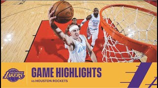 HIGHLIGHTS | Los Angeles Lakers at Houston Rockets