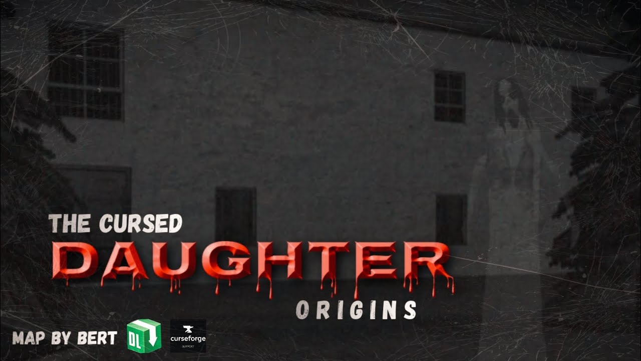 Minecraft PE{The Cursed Daughter Origins}Horror Map | Full Map