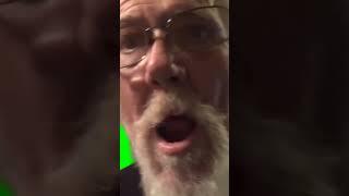 Angry Grandpa Saying What Oh Hell Nah Meme - Green Screen