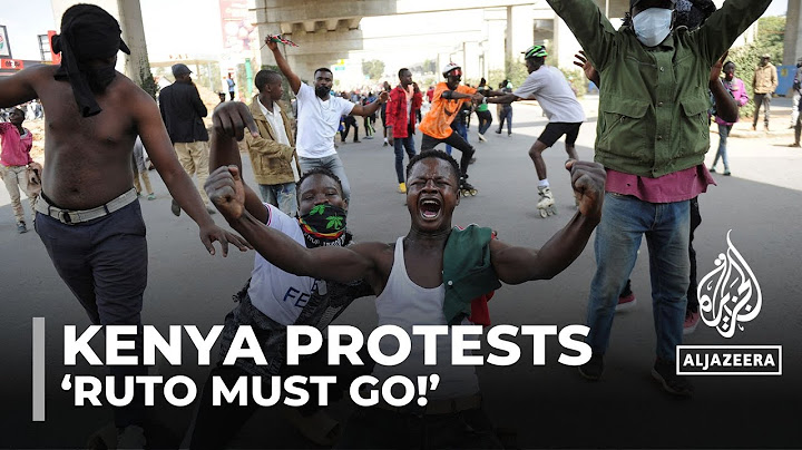 Kenya antigovernment protests: Youth-led movement continues into sixth week