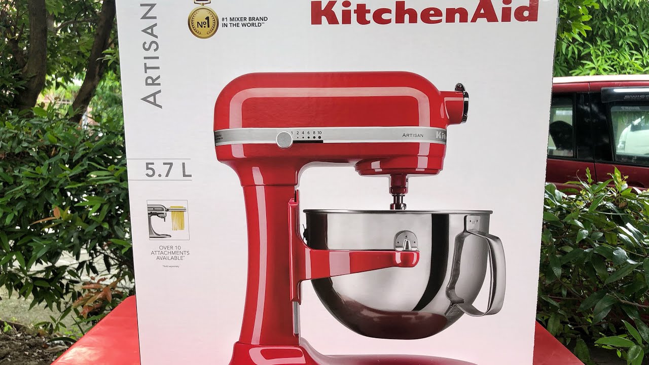 Unboxing KitchenAid Professional 600 Series 6-Quart (5.7L) Bowl Lift Stand  Mixer 