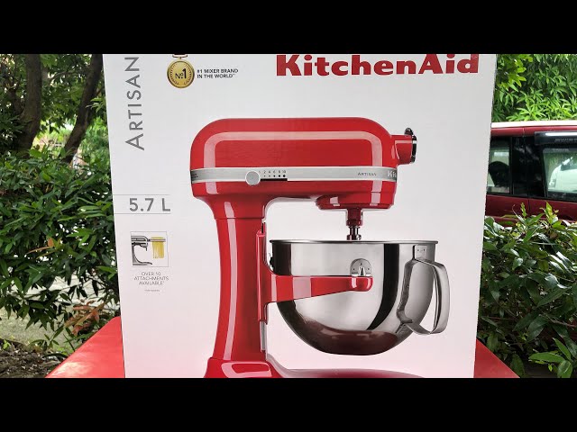 Unboxing KitchenAid Professional 600 Series 6-Quart (5.7L) Bowl Lift Stand  Mixer 