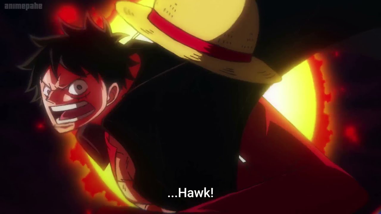 Stronger Red Hawk Luffy Breaks The Torii Gate One Piece Episode 9 Youtube