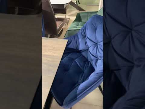 Стол обеденный LEONARDO-180WOOD черный /керамика темный дуб