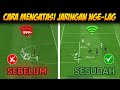 CARA MENGATASI JARINGAN LAG SAAT MAIN FC MOBILE #fcmobile #fifamobile 
