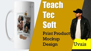 Print your design on Coffee mug | Print product | Mockup free screenshot 2