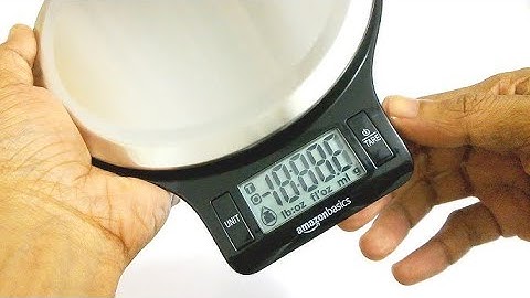 Amazon Basics Digital Kitchen Scale – Simple, Accurate & Essential for Every Kitchen! ⚖️🍳