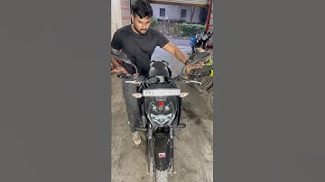 Tvs apache handle bearings changed #asmr #tvsapache1604v