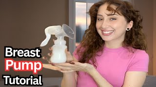 Manual Milk Expressing Device Tutorial Easy Guide For New Moms