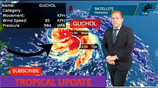 Where Guchol / Chedeng is headed and it&#39;s impacts , June 8th 2023 Westpacwx Update