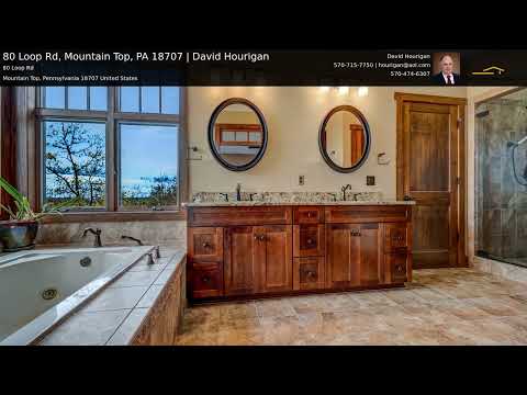 80 Loop Rd, Mountain Top, PA home video tour