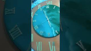 resin wall clock