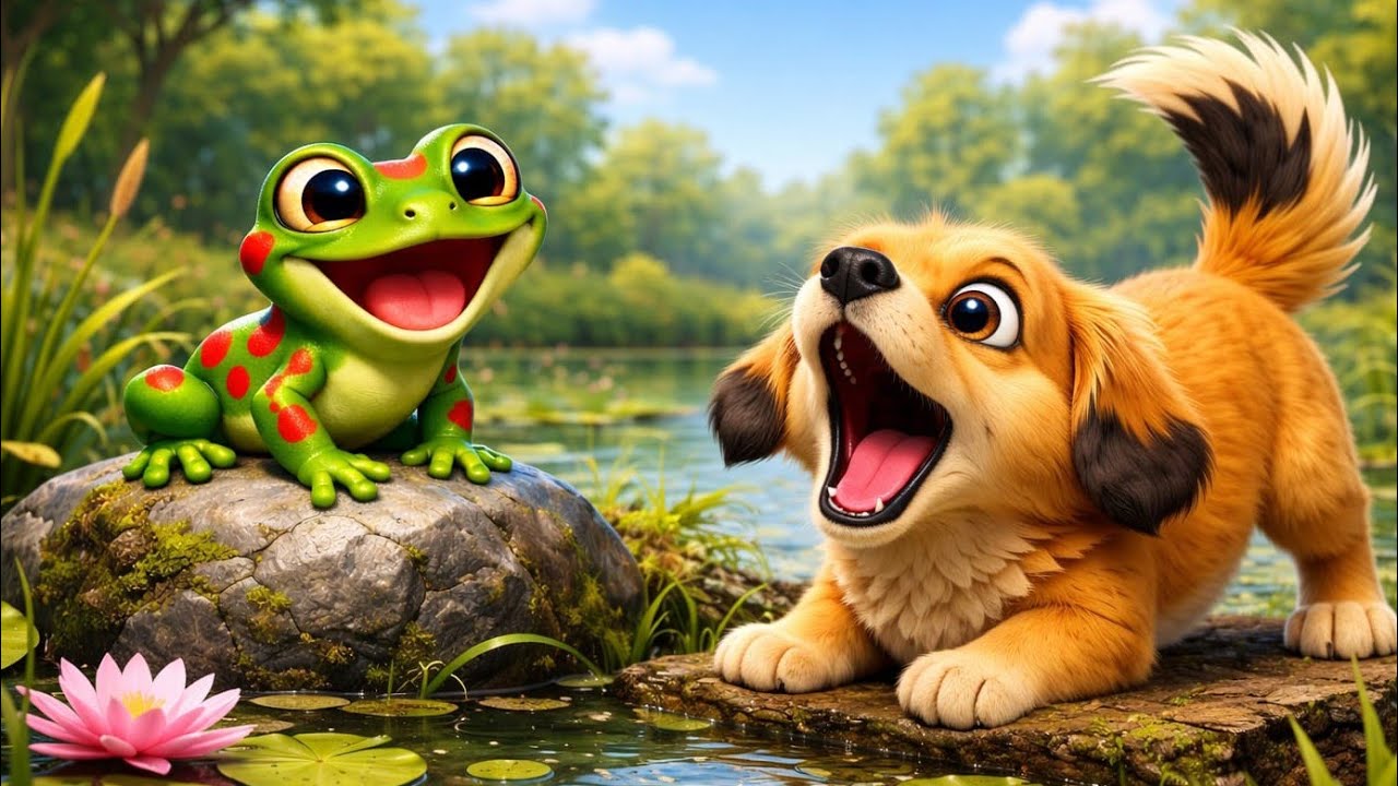 Kodok Rekotok 🐸 - Heli Guk Guk Guk |🐕  Lagu Anak Indonesia Populer