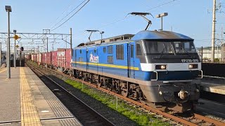 5070レ EF210-310号機牽引貨物列車(上り)相見駅通過