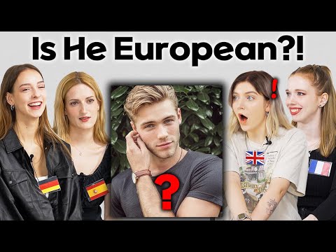 European Girls Guess Which Country in Europe is he from? (UK, France, Germany, Spain)