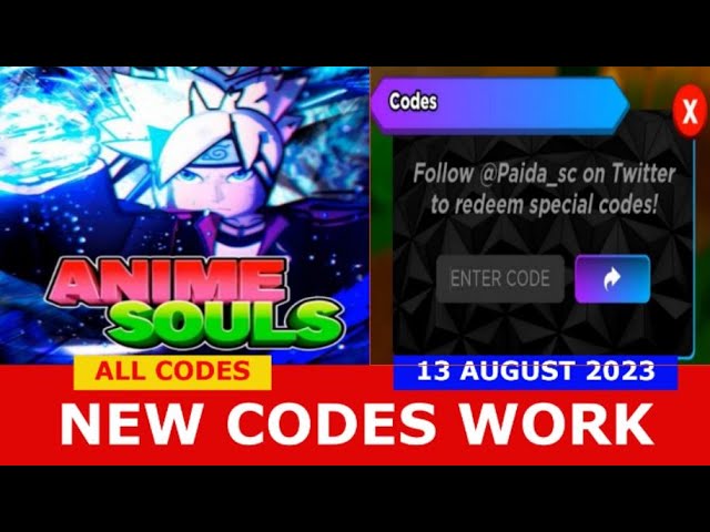 NEW UPDATE CODES [UPD 13] Anime Souls Simulator ROBLOX, ALL CODES