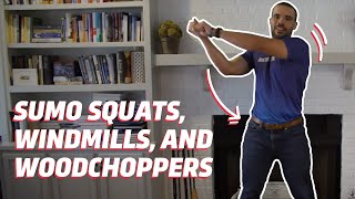 Sumo Squats, Windmills, and Woodchoppers with Cam Jam - BoostFit Family Exercises