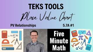 TEKS Tools Place Value Chart: PV Relationships (5.7A #1)