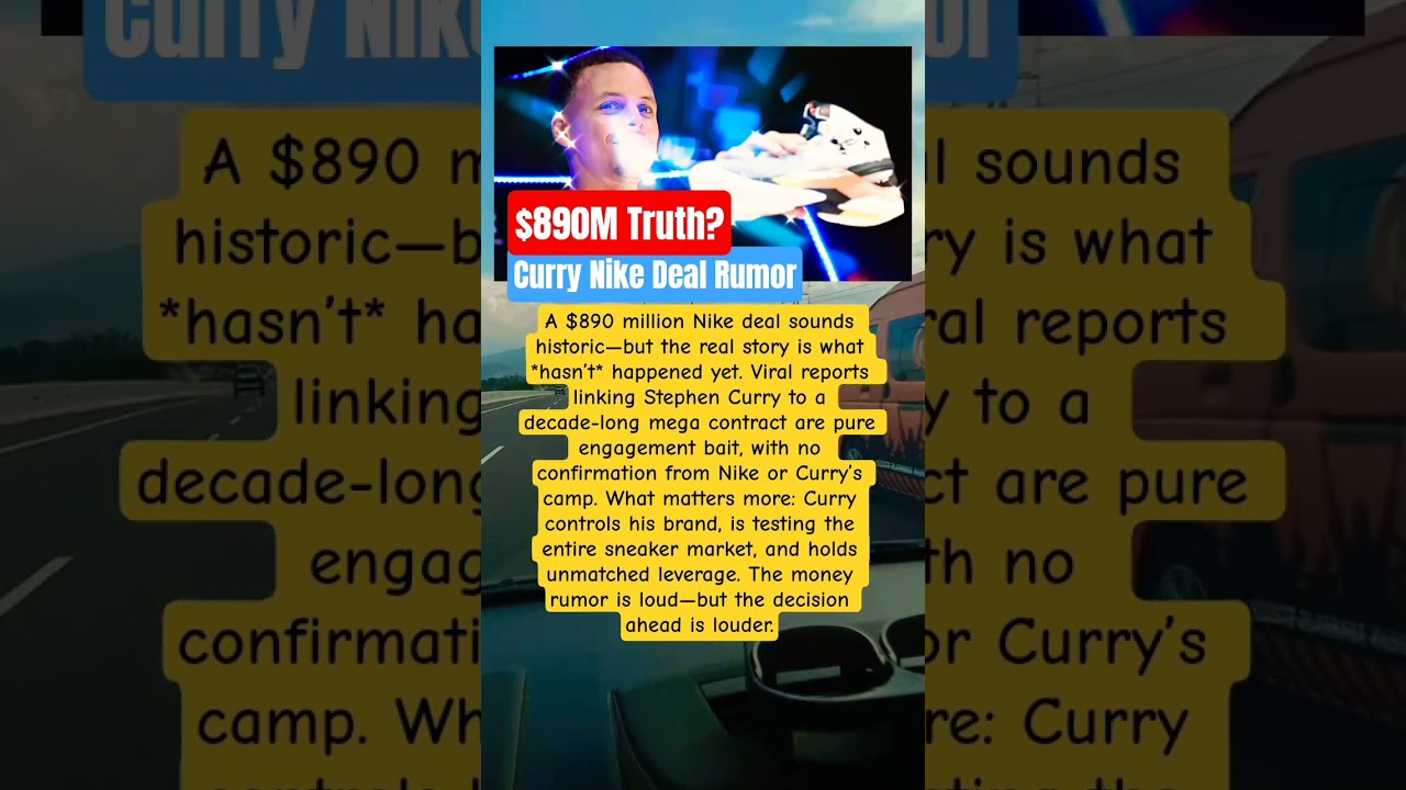 Stephen Curry Nike deal? 