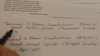 11 Sınıf Türk Dili Ve Edebiyatı Dersi 1 Dönem 2 Yazılı Soruları