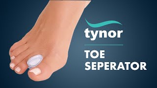How to use Tynor Toe Separator