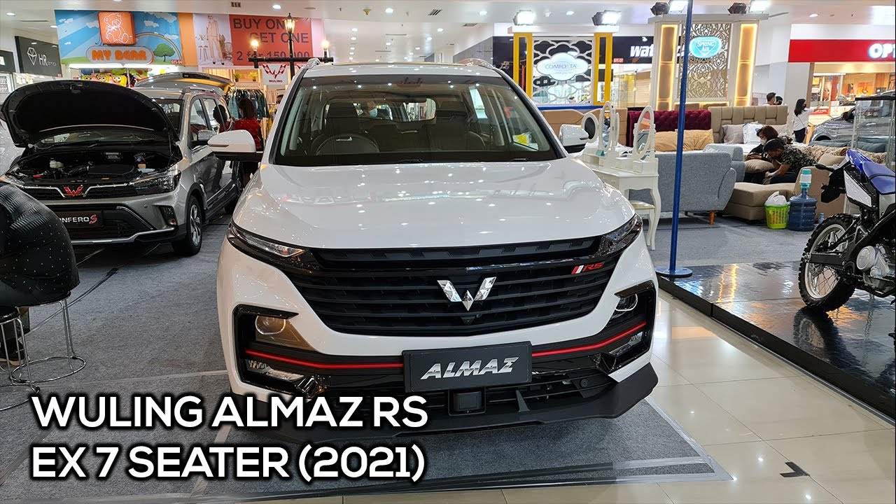 Wuling Almaz RS EX 7 Seater (2021) - Exterior and Interior Tour