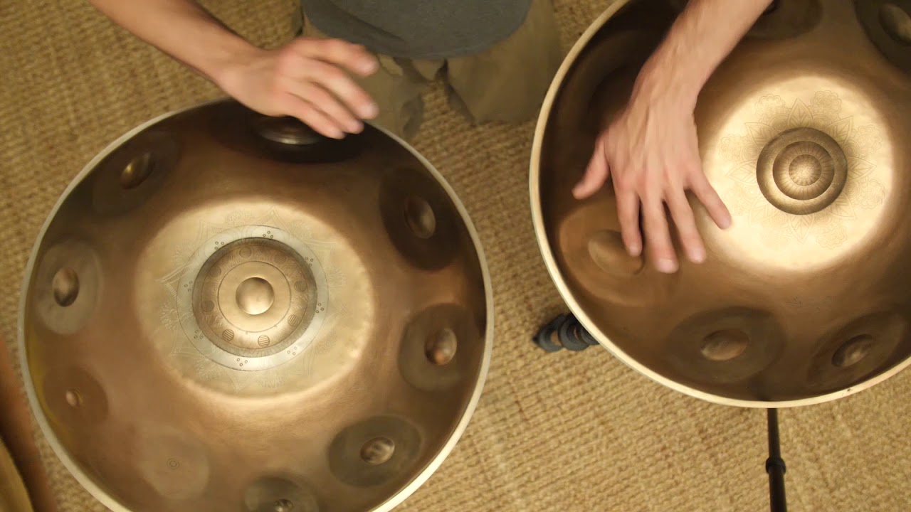 "Unison" played on 2 Taopan Handpans (A2 & F#2) in STL / Relax Music