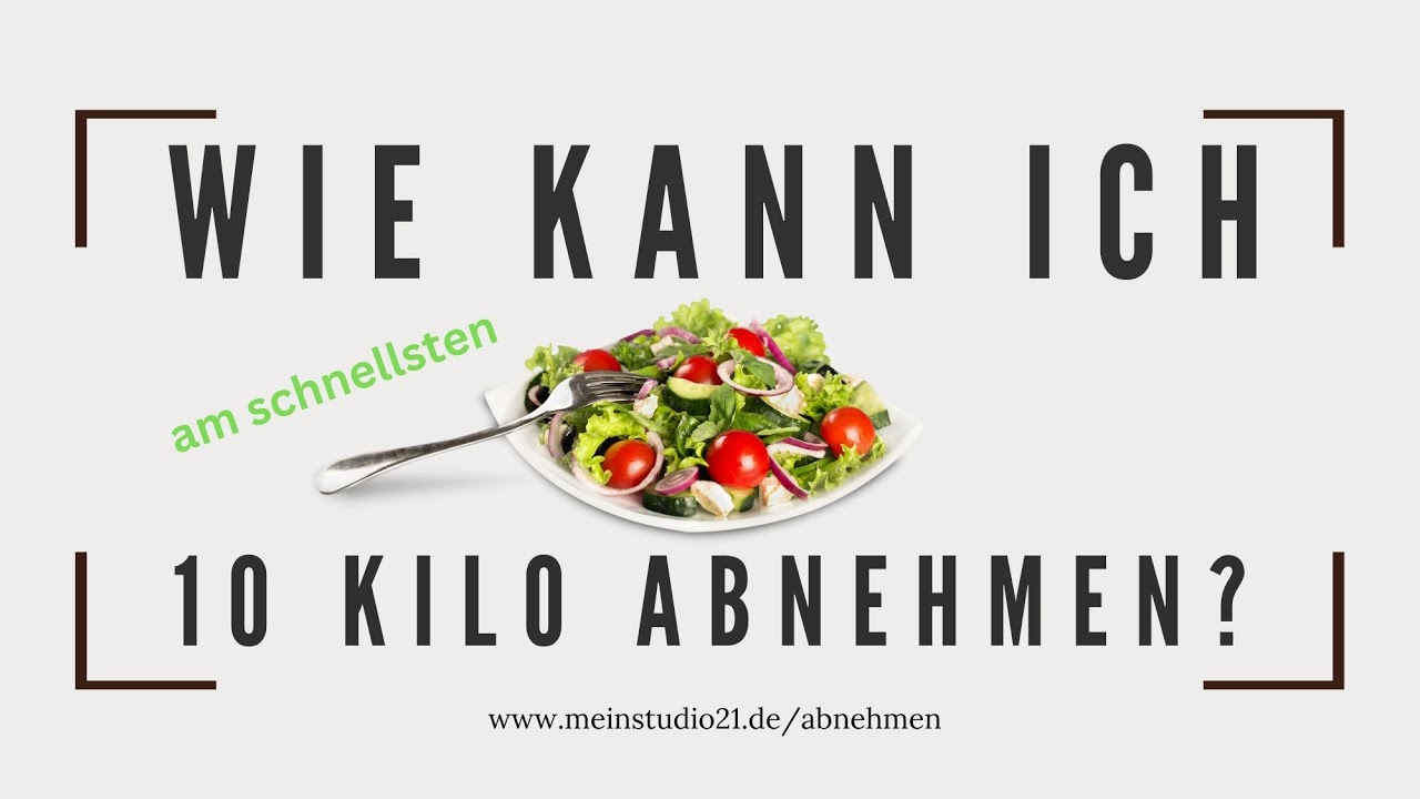 10 Kilo Abnehmen In 14 Tagen Wie kann ich schnell 10 Kilo abnehmen? - YouTube