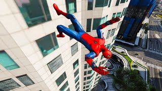 GTA 5 Epic Ragdolls Spiderman Building Fails With GTA PLUMBER LIVE (Funny Moments)