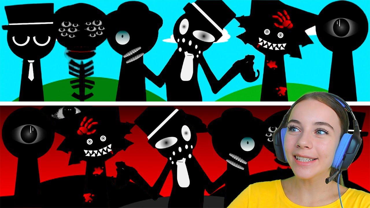 SPRUNKI ВСЕ ЧЕРНОЕ! (Sprunki Black)