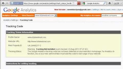 Video 23   How to Add Google Analytics to Wordpress