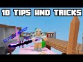 10 Roblox Bedwars TIPS AND TRICKS!!!