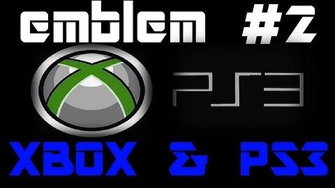 Black Ops: Emblem Tutorials - Xbox & PS3 Logo (Ep2)