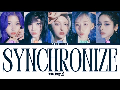 X:IN (엑신) SYNCHRONIZE [Color Coded Lyrics | Rom / Han / Eng]
