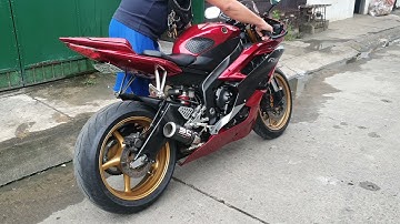 Yamaha R6 2007 with SC Project CR-T real carbon 61mm sound check