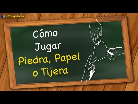 Cómo jugar Piedra, Papel o Tijera