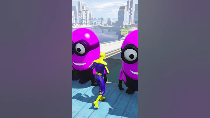 GTA 5 Epic Water Ragdolls Spider Man Jumps Fails ep 31 #shorts