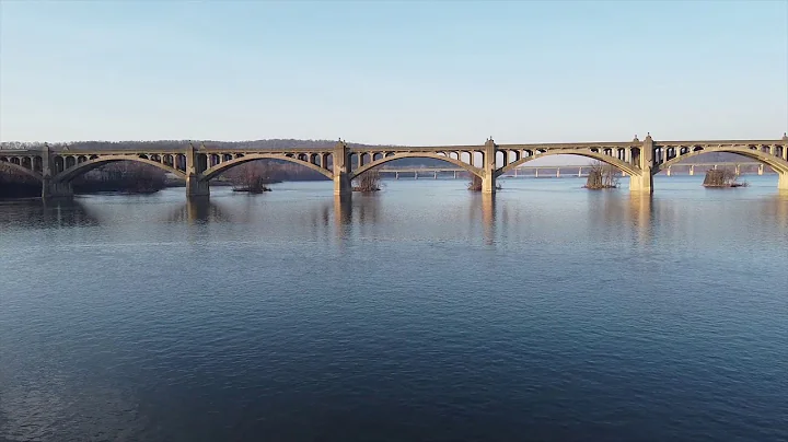Susquehanna River and Veteran's Memorial Bridge