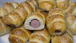 СОСИСКИ В ТЕСТЕ ►  САМЫЙ простой рецепт теста ►  Sausages in Dough