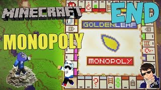 Minecraft Monopoly Gameplay - Let's Play - END (WHO WON?!) - [60 FPS]