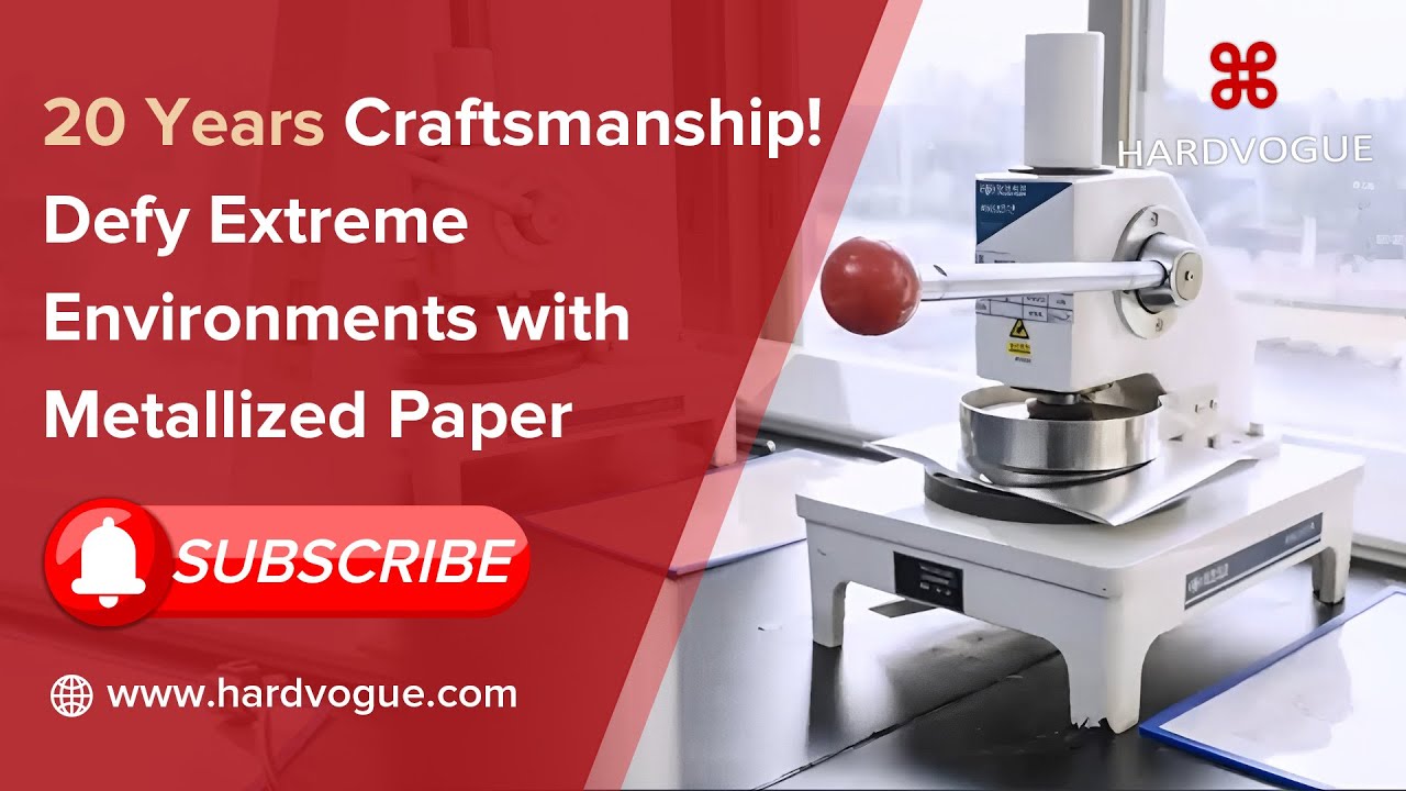 Why Is Hardvogue Metallized Paper the Industry Benchmark?