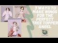 3 Ways to Make Wings for the Perfect Tree Topper Macrame Angel