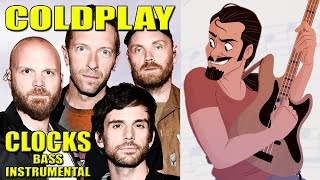 ▶️ Coldplay - Clocks (instrumental)【FFking Bass Cover】
